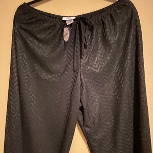 Swimsuit Cover Up Wide leg Pant NWT size L